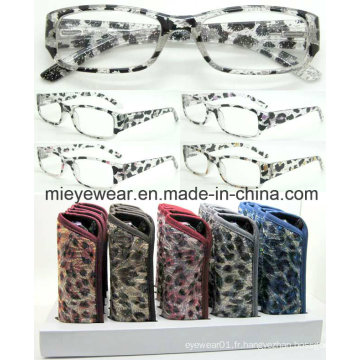 Lunettes de lecture en plastique de mode (MRP21658)